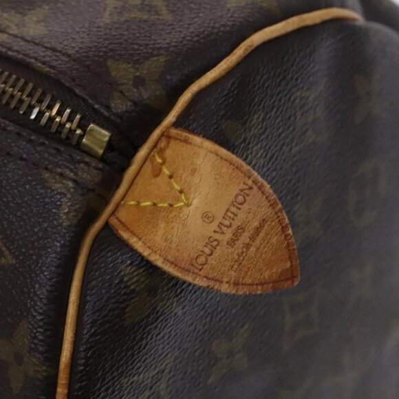 LOUIS VUITTON Monogram Keepall 60 Boston Bag M41422 LV Auth BD700 - Picture 12 of 16